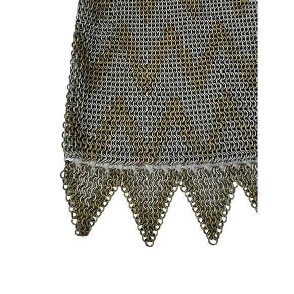 Herringbone Vintage Metal Mesh Bag Light Repair Needed - Picture 3 of 10